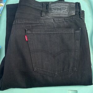 Levi's Dark Charcoal Men's Straight Jeans